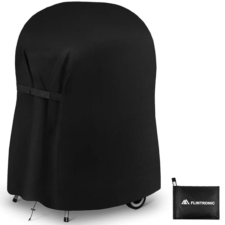 Flintronic Coperture per Barbecue, Coperture Barbecue Impermeabili, Coperture per Barbecues Esterne Antistrappo e Resistenti ai Raggi UV, 76 * 66 * 110 CM