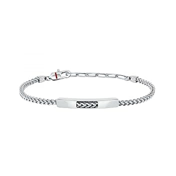 Sector No Limits Sector Bracciale PULSEIRA, Basic, AÇO, piastra C EMANEL, 22 cm SZS68 Marca