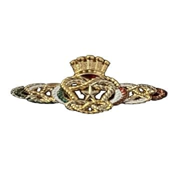 miss divisa Distintivo d'Onore Personale in Congedo Forze Armate MISURA EXTRA GRANDE Fregio da Giacca per Congedati CM 8 X 3 senza astuccio - risparmio senza fronzoli -