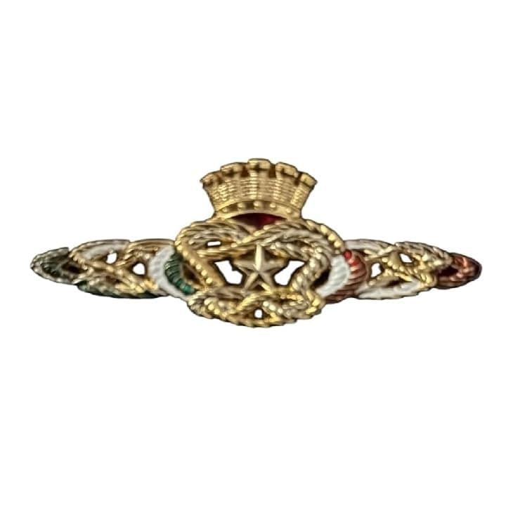 miss divisa Distintivo d'Onore Personale in Congedo Forze Armate MISURA EXTRA GRANDE Fregio da Giacca per Congedati CM 8 X 3 senza astuccio - risparmio senza fronzoli -