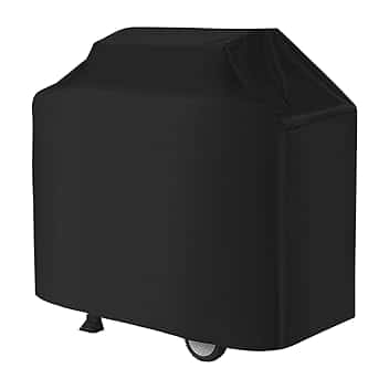 Copertura Barbecue, Telo Protettivo per BBQ Grill 210D Oxford, Resistente Cover per Barbecue, Copertura Barbecue da Esterno con Coulisse, Copri BBQ Anti Polvere, Sole Neve UV(145x61x117cm)