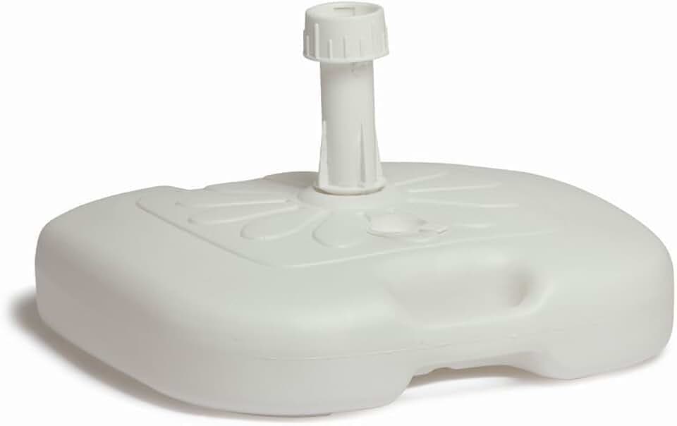Papillon Bianco Luce Base Ombrello Abs-20 Lit
