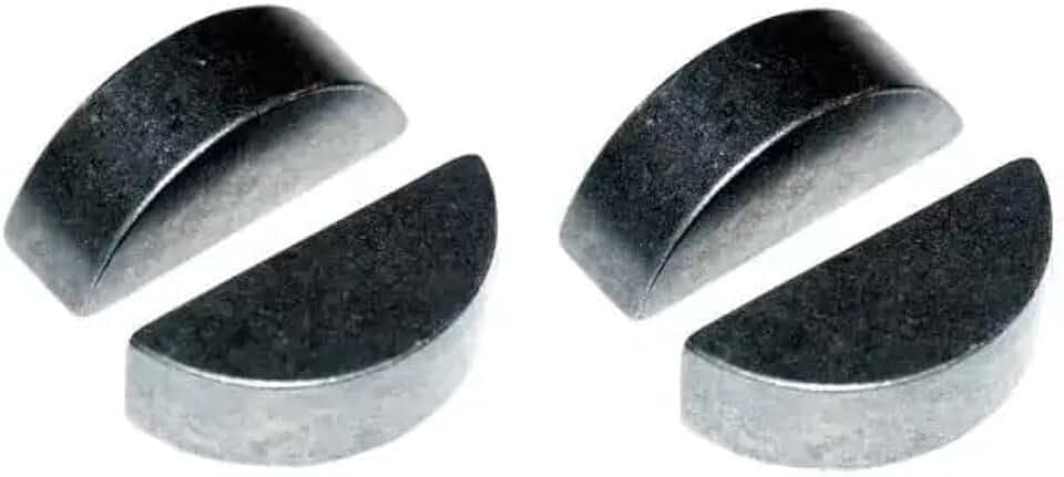 cyclingcolors 4x Chiavetta trattorino tosaerba trattore tagliaerba alberi di trasmissione mozzo lama, 2,5x3,7x9,6mm