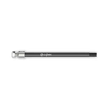 Cybex Perno passante per rimorchio per bici Cybex con perno posteriore da 12 mm, 169 - 184 mm (M12 x 1.0), Nero
