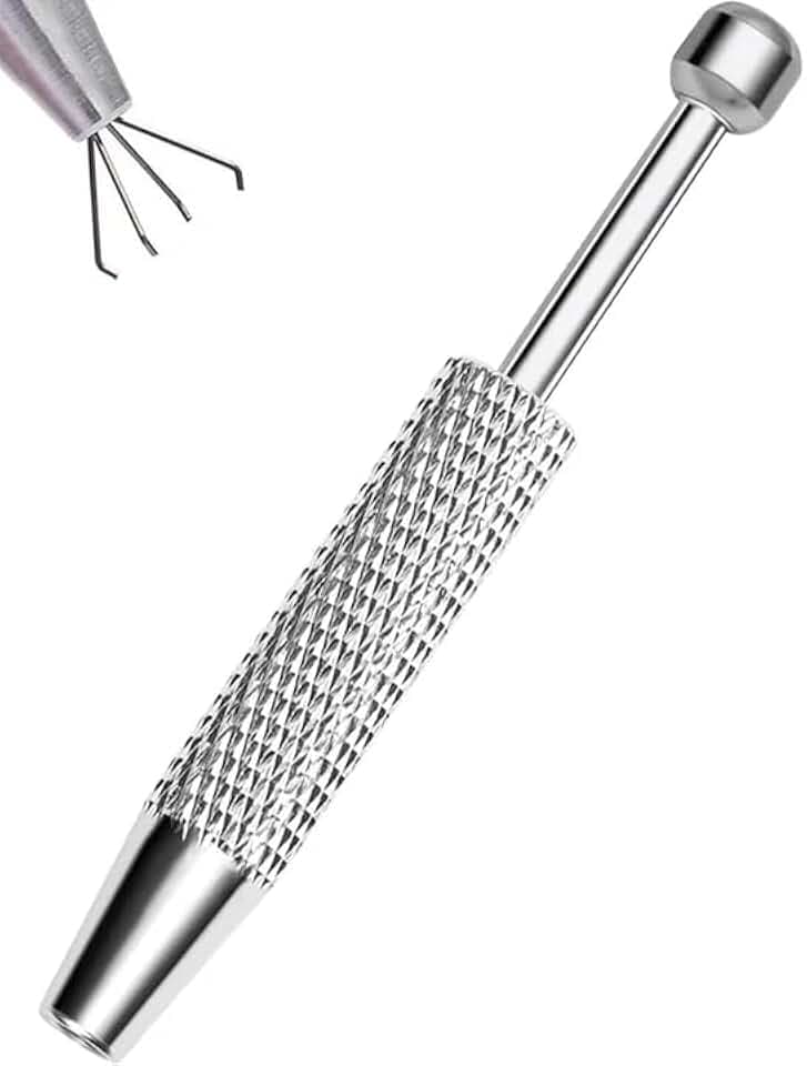 OUFER 6PCS Set di Presa a Sfera, Strumento di Apertura per Sfere di Piercing, 16G 18G Piercing Guiding Needle Tool, Chirurgenstahl Accessori per Piercing a Orecchio e Naso Labret Recycled Claim Standard Blended ClimeCo Certified