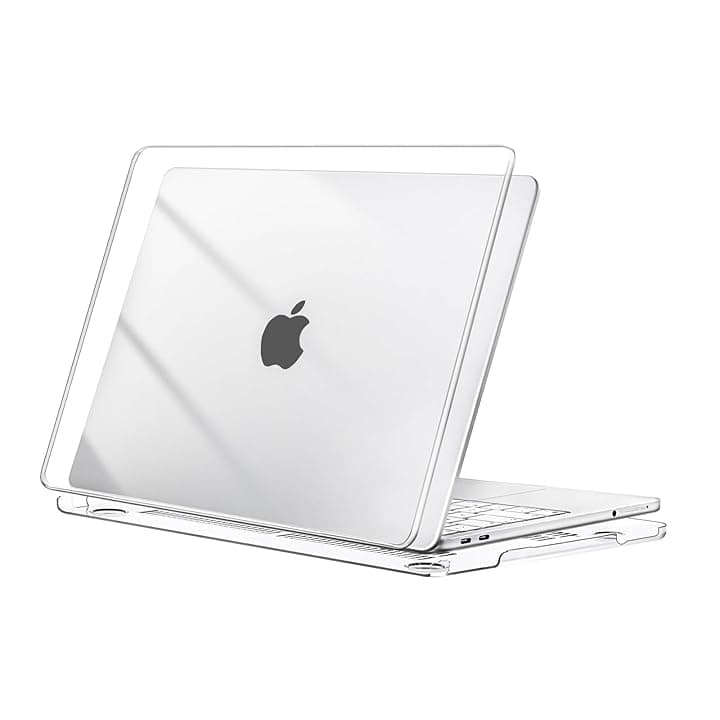 MOSISO Custodia Compatibile con MacBook Neo 13 pollici Cover, Modello A3404 Versione 2026 con Chip A18 Pro, Case Rigida Protettiva Antigraffio, Cristallino