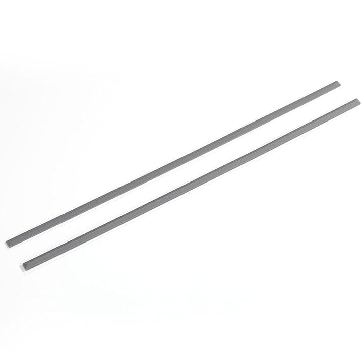 2pz Strisce Piedini in Gomma Sostitutive per HP Laptop, 29,5x0,6cm Antiscivolo Fondo Paracolpi Piedini Pads per HP 15-DY 15T-DY 15-EF 15-ER 15-FR 15S-FQ TPN-Q222 Q230 Serie (Grigio)