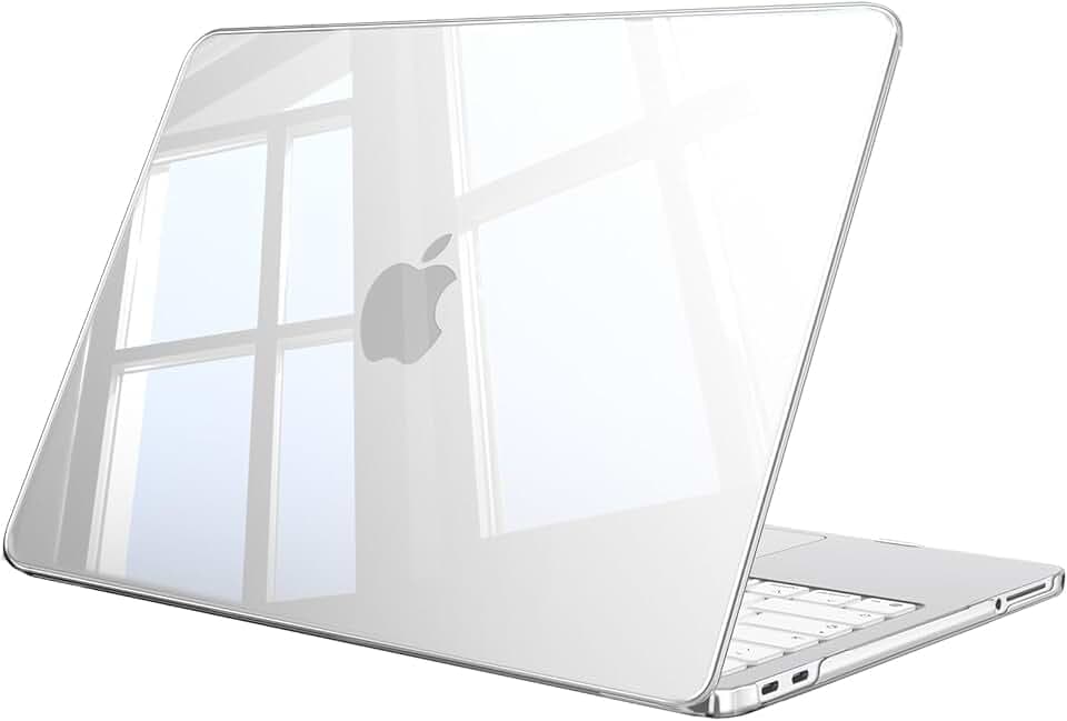 FINTIE Cover Compatibile con MacBook Neo 13 Pollici A3404 (A18 Pro Chip, 2026) -Ultra Sottile Trasparente Custodia Rigida Protettivo Guscio Rigido Case per MacBook Neo 13", Trasparente