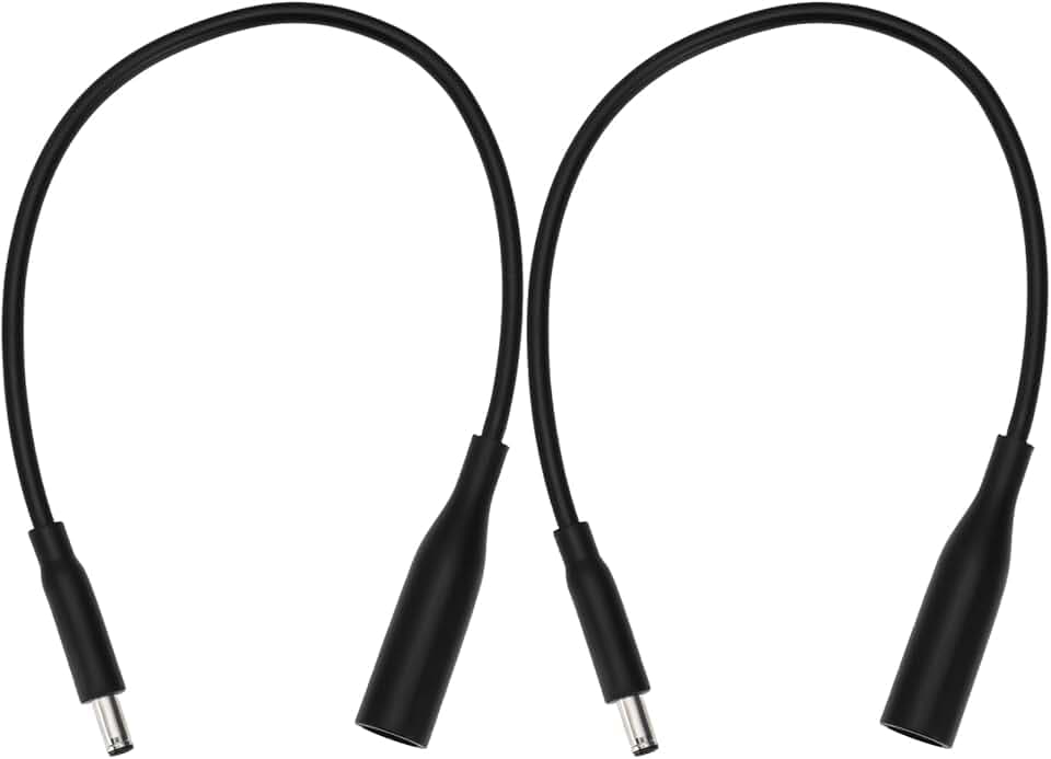 Create idea Cavo convertitore di alimentazione per computer portatile, da 7,4 mm femmina a maschio da 4,5 mm, cavo convertitore di alimentazione CC, compatibile con Dell Inspiron Latitude Studio XPS