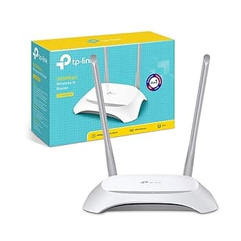 TP-Link TL-WR840N Router Ethernet Wi-Fi N300 Wireless, 5 Porte 10/100M, Parental Control, Supporto IPTV, IPv6, Rete Ospiti, WPS, Router, Ripetitori, Access Point e Modalità WISP, non supporta xDSL