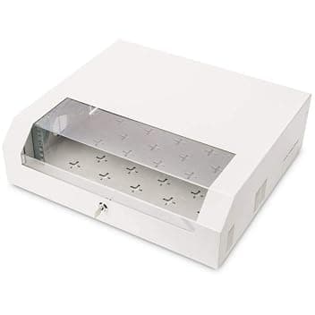 Digitus Armadio Di Rete 19 Pollici 3 U + 2 U - Montaggio Orizzontale A Parete - Compatto - Portata 30 Kg - Grigio