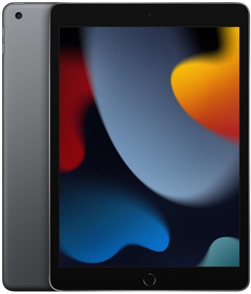 2021 Apple iPad (10,2-pollici, Wi-Fi, 64GB) Grigio Siderale (Ricondizionato)