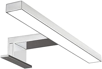 Solupa lampada da specchio LED per bagno FORTUNA – 30CM, 4,8W, 300LM, 220V, 6000K, ABS, IP44 Classe II, non dimmerabile, Installazione specchio e telaio, luce fredda, 300 mm