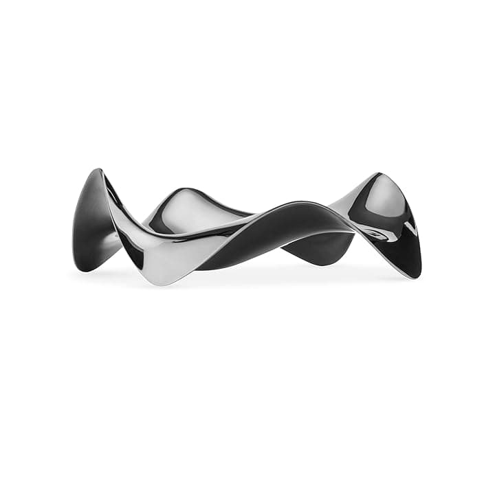 Alessi Blip PG02 - Appoggiacucchiaio di Design in Acciaio Inossidabile 18/10 Lucido