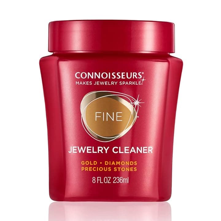Connoisseurs Connoisseurs Pulizia Gioielli | Pulitore Gioielli in Oro | Pulizia Orologi | Lucidante oro per Collane & Gioielli Preziosi 236ml | Lucida e Protegge