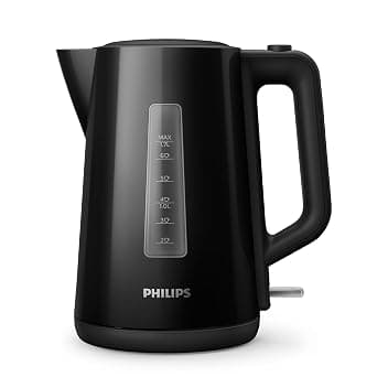 Philips Bollitore Elettrico 3000, 1,7 L, Ebollizione rapida, Nero