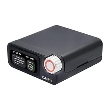 Sipeed NanoKVM Pro Nano 4K KVM over IP, 2x A53 CPU 1GB LPDDR4X 32GB eMMC, 1000M Ethernet POE WiFi 6, per server remoto ATX Power Control Batch Management (Desk,ETH POE WIFI,LED Strip)