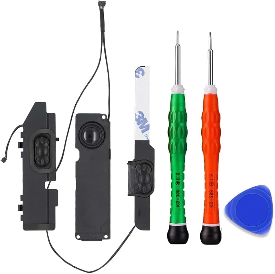 MMOBIEL Set altoparlanti sinistro e destro di ricambio compatibile con MacBook Pro 13 inch Retina A1278 2011-2012