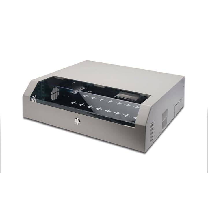 Digitus Armadio Di Rete 19 Pollici 3 U + 2 U - Montaggio Orizzontale A Parete - Compatto - Portata 30 Kg - Grigio