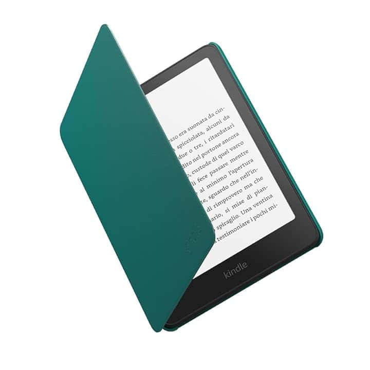Custodia per Amazon Kindle Paperwhite e Amazon Kindle Colorsoft, leggera e impermeabile, custodia protettiva pieghevole | Tessuto