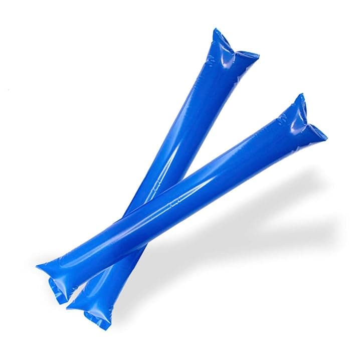 Confezione da 100 Bastoni Gonfiabili Riutilizzabili. Bam Bam Thunder per Animazione e Fare Il Tifo. Cotillon Sportivo e Celebrazioni