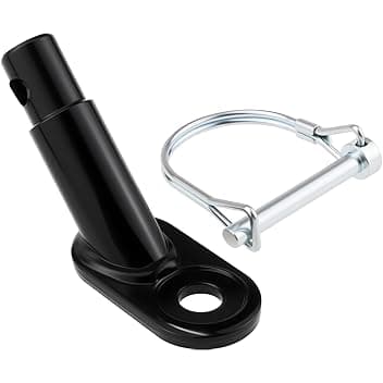 Gancio Traino per Biciclette, Adattatore Rimorchio per Bambini, Accessori Gancio di Traino per Biciclette da Carico e da Compagnia