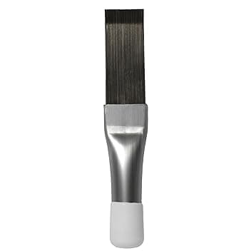 Electrolux M4YM3002, Spazzola per Pulizia Alette Asciugatrice, Rimuove Polvere e Lanugine, Migliora le Prestazioni, In Acciaio Inox e Alluminio, Facile da Usare