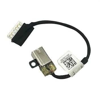 Gintai Alimentazione DC Power Jack Dock Presa Cavo per dell Inspiron 15 3583 3585 3493 3593 5593, 17 3793, Latitude 3490 3590, Vostro 3480 3481 3580 3581 3582 3583 3584 3585 3590 0228R6 DC301011R00