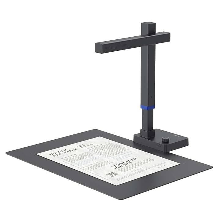CZUR Shine Ultra 13MP Scanner di Documenti, Scanner per Libri portatile A3, 340-245 dpi, SuperSpeed scansione, OCR 180+ Lingua, per ufficio, scuola, biblioteca, Win e Mac