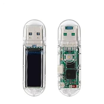 CEDER - Nerdminer V2 Mining Bitcoin BTC Miner Facilmente BTC Nerd Miner Pronto per l'uso già assemblato Lottery Miner (T-Dongle)