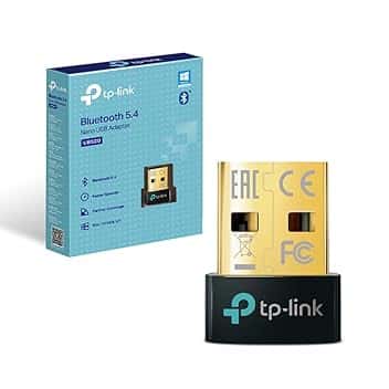 TP-Link Adattatore Bluetooth Usb 2.0 Dongle Bluetooth 5.4 UB500, Trasferimento Wireless Per Pc, Stampanti, Altoparlanti Ecc, Compatibile Con Windows 11, 10, 8.1, 7, Nero
