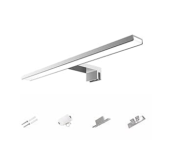 40 cm LED lampada da specchio da bagno 10W 700 lumen 230 volt 4000K alluminio pieno 3in1 specchio da bagno impermeabile IP44