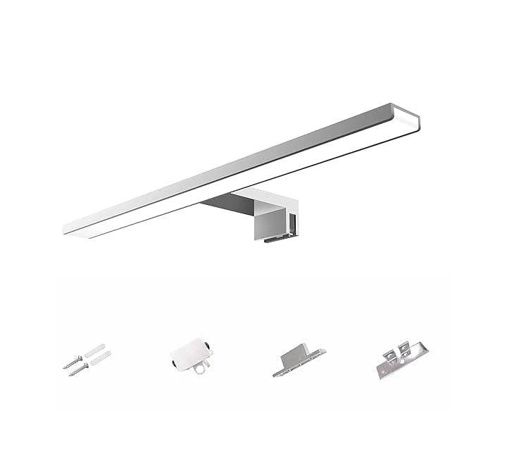 40 cm LED lampada da specchio da bagno 10W 700 lumen 230 volt 4000K alluminio pieno 3in1 specchio da bagno impermeabile IP44