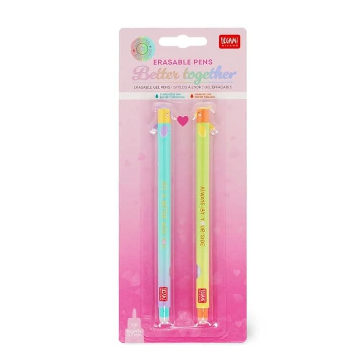 LEGAMI Better Together - Penna gel cancellabile, edizione speciale, San Valentino, 2026