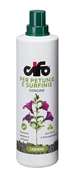 CIFO concime per petunie e surfinie 1000ml, fioriture intense e brillanti, con ferro e microelementi