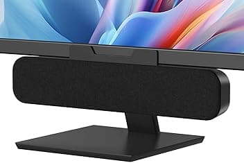 ZETIY Altoparlante per PC, Casse USB Portatile Mini Soundbar, Alimentazione USB, Monitorare per Telefono, Notebook, Laptop, Desktop - Plug and Play (Nero)