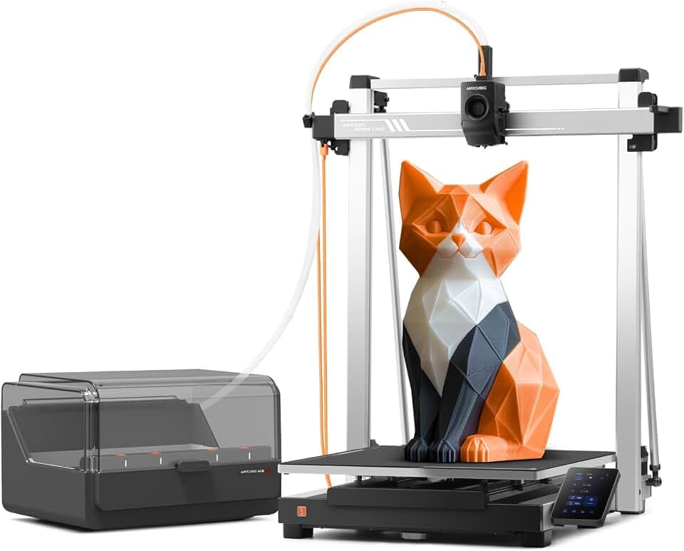 ANYCUBIC Kobra 3 Max Combo Stampante 3D, 420 * 420 * 500mm Build Volume