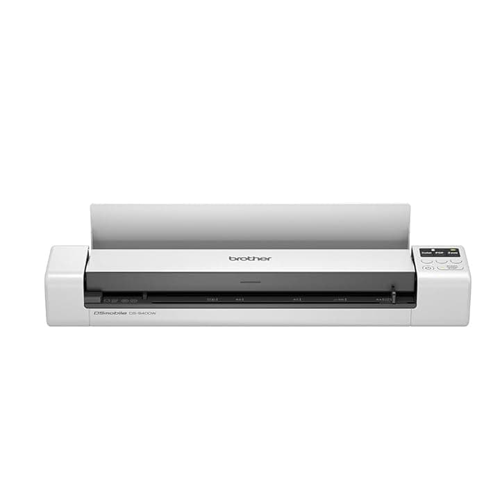 Brother DS940DW | Scanner Portatile A4 | 15 ppm | Scan Fronte/Retro Dual Cis | Autoalimentato Tramite USB | WiFi