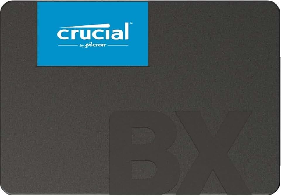 Crucial BX500 CT1000BX500SSD(Z) SSD Interno, 1TB, 3D NAND, SATA, 2,5 pollici