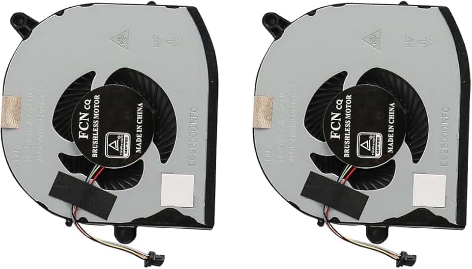 Nuova Ventola di Raffreddamento CPU GPU Sostitutiva per XPS 15 9570 Precision 5520 5530 008YY9 0TK9J1 08YY9 per un'efficiente dissipazione del Calore