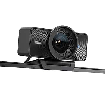 Elgato Facecam 4K - webcam da studio 4K60, controllo in stile DSLR, effetti cinematografici, filtri per obiettivo da 49 mm, video non compresso, area di messa a fuoco ottimizzata | USB-C per PC e Mac