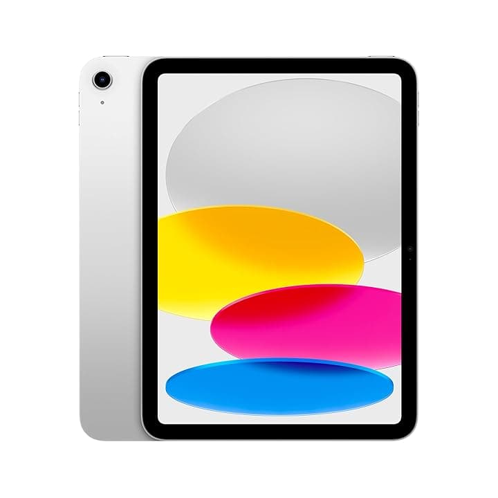 Apple iPad con chip A16: display Liquid Retina da 11'', 256 GB, Wi Fi 6, fotocamera frontale e posteriore da 12MP, Touch ID, autonomia di un giorno intero di batteria — Argento