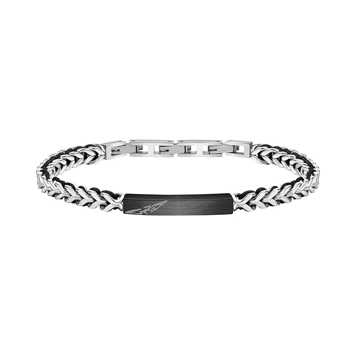 Sector No Limits Bracciale da Uomo, Collezione Bandy, in Acciaio - SZV70