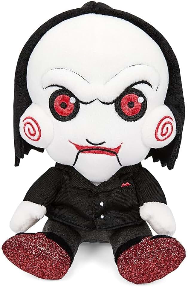 Kidrobot Peluche Saw, Billy The Puppet, Phunny, 20 cm, peluche per regali di compleanno, collezionista, Natale