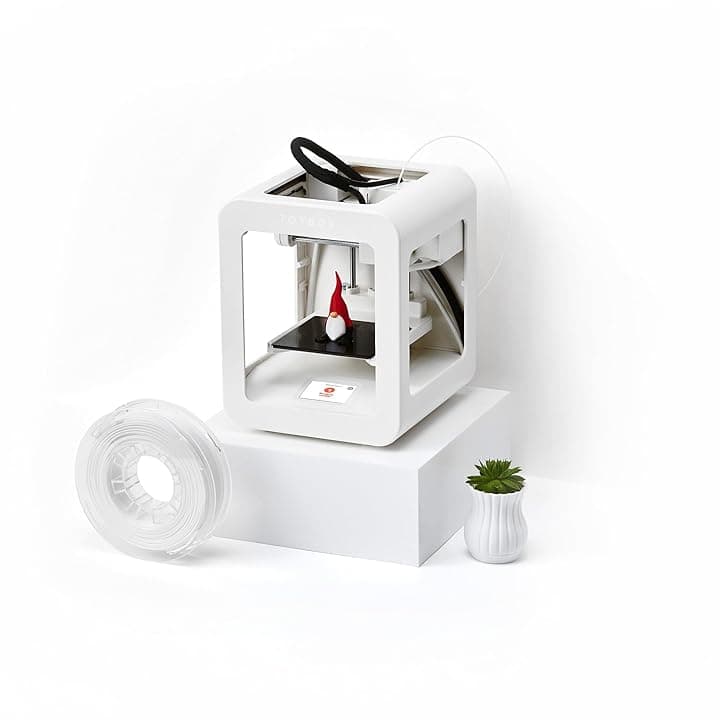 Toybox Alpha 2 Stampante giocattolo per bambini 3D 1-Touch – La tua fabbrica di giocattoli personale – Oltre 10.000 design – Facile da usare – Gioco creativo STEM
