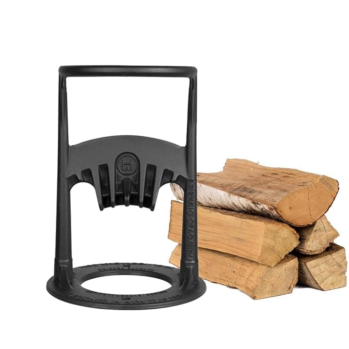 Kindling Cracker Original Spaccalegna Robusto Spacca Legna per Legna da Ardere in Ghisa Riciclata Compatto e Sicuro. Spaccalegna Manuale Per Legna Da Ardere Per Camino, Stufa, Forno & Camper