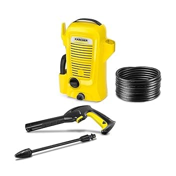 Kärcher Idropulitrice K 2 Universal Edition, Pressione max. 110 bar, Portata 360 l/h, Area di lavoro 20 m²/h, Filtro acqua, Pistola e Tubo Alta Pressione 3m, Ugello rotante