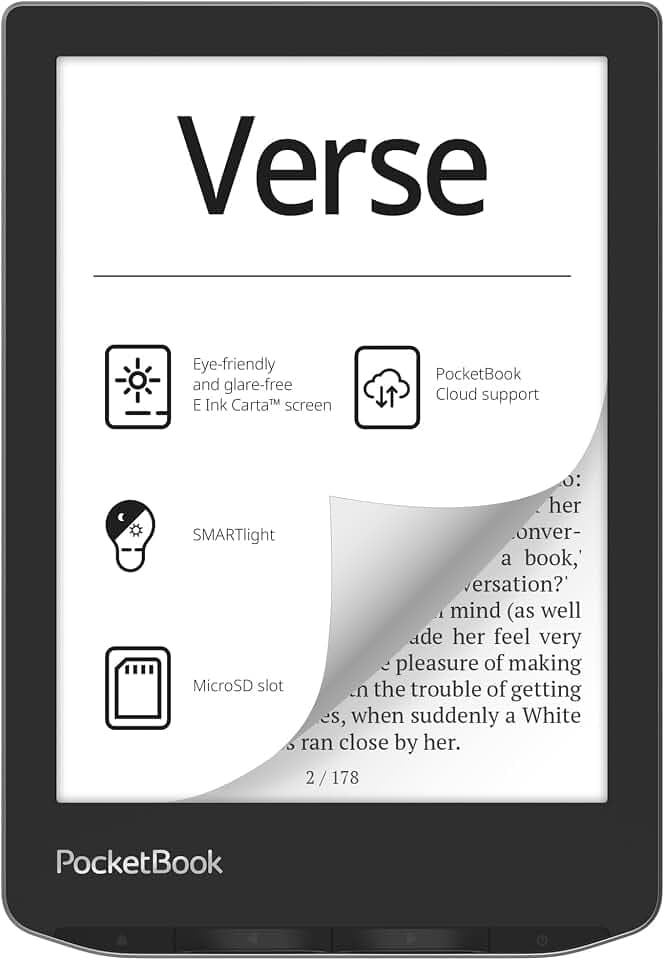 PocketBook VERSE MIST GREY (GRIGIO)