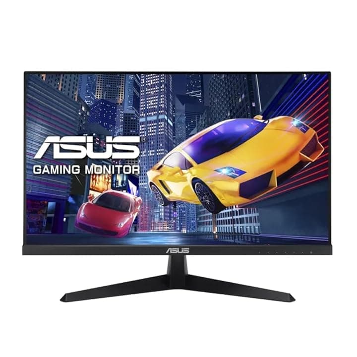 ASUS VY249HGR Eye Care Monitor 23,8", Full HD IPS (1920x1080), HDMI, VGA, 1 ms (MPRT), 120Hz, Adaptive Sync, Tecnologia EyeCare Plus, Bassa Luce Blu, Nero Etichetta Energetica TCO Certified