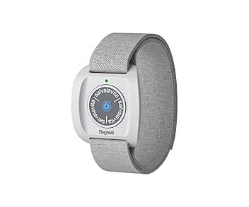 Beghelli Beghelli Salvalavita Band Plus - Bracciale Anziani con Tasto SOS per Chiamate d'Emergenza, Resistente all'Acqua, Dispositivo Indossabile di Telesoccorso - da Collegare con Il Cellulare